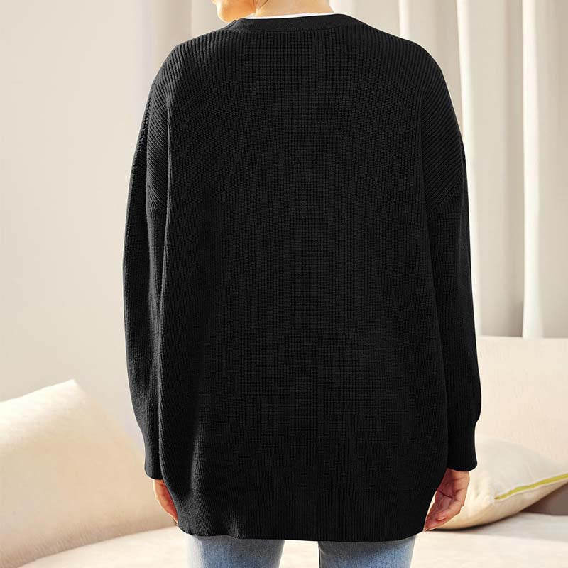 Women's - Casual Knitted Cardigan - Autumn Style