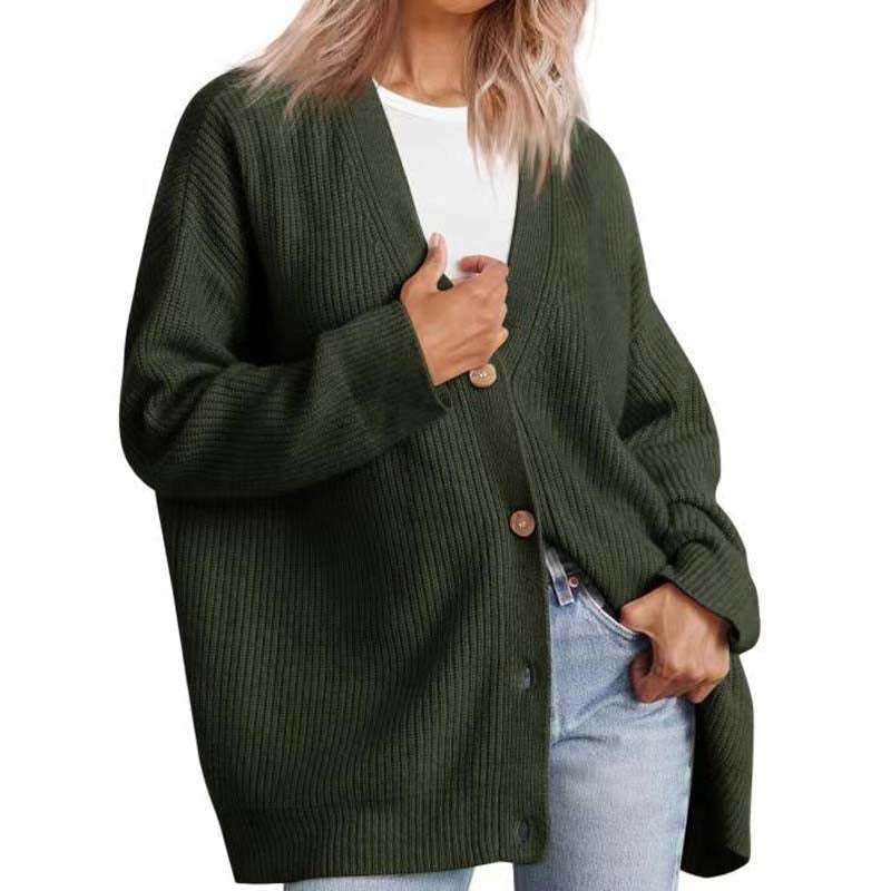 Women's - Casual Knitted Cardigan - Autumn Style