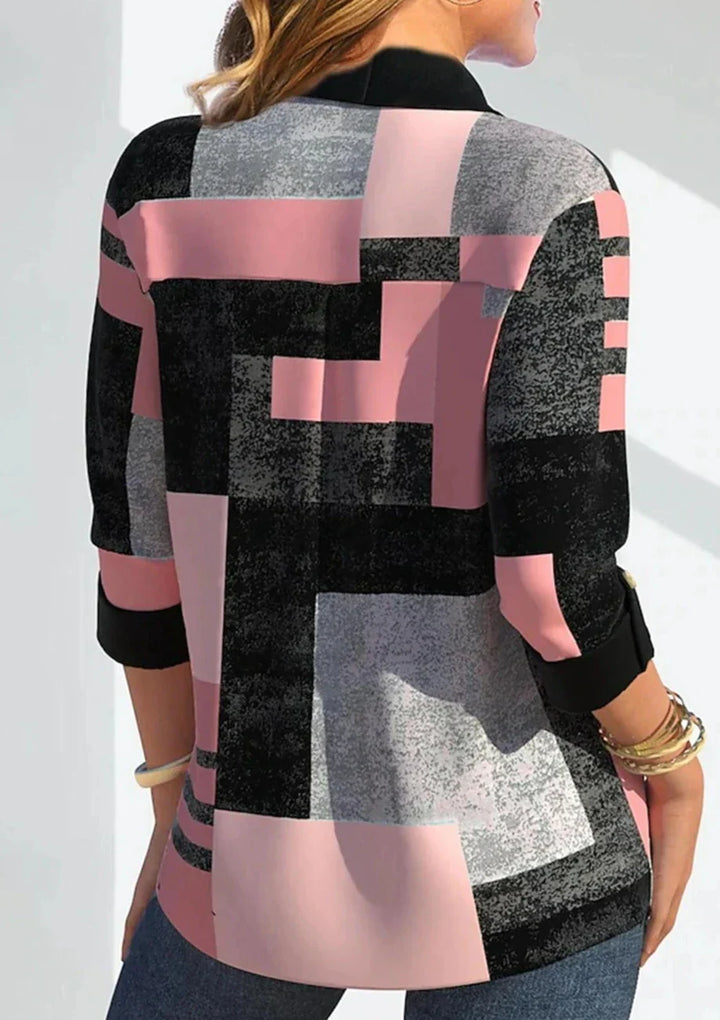 Chequered blouse