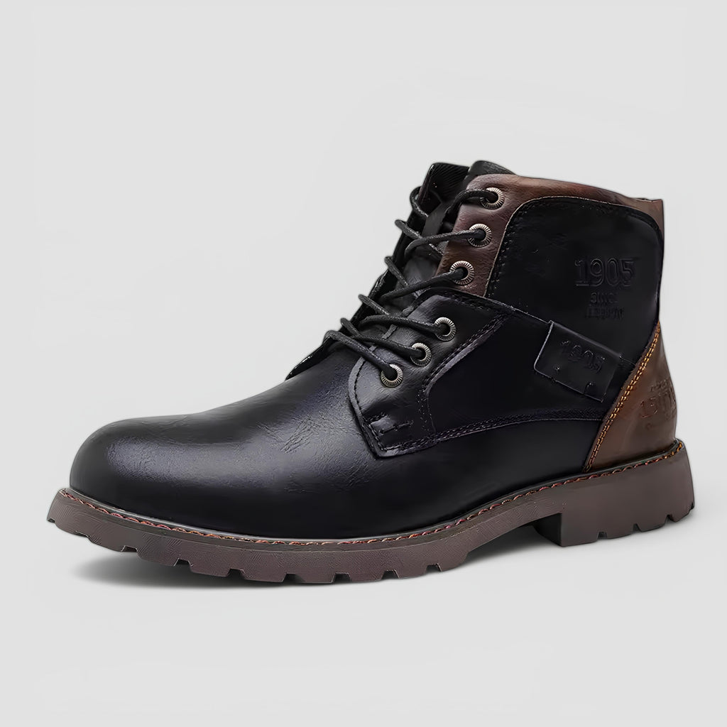 Men's - Boots - Leather - Sleek Design