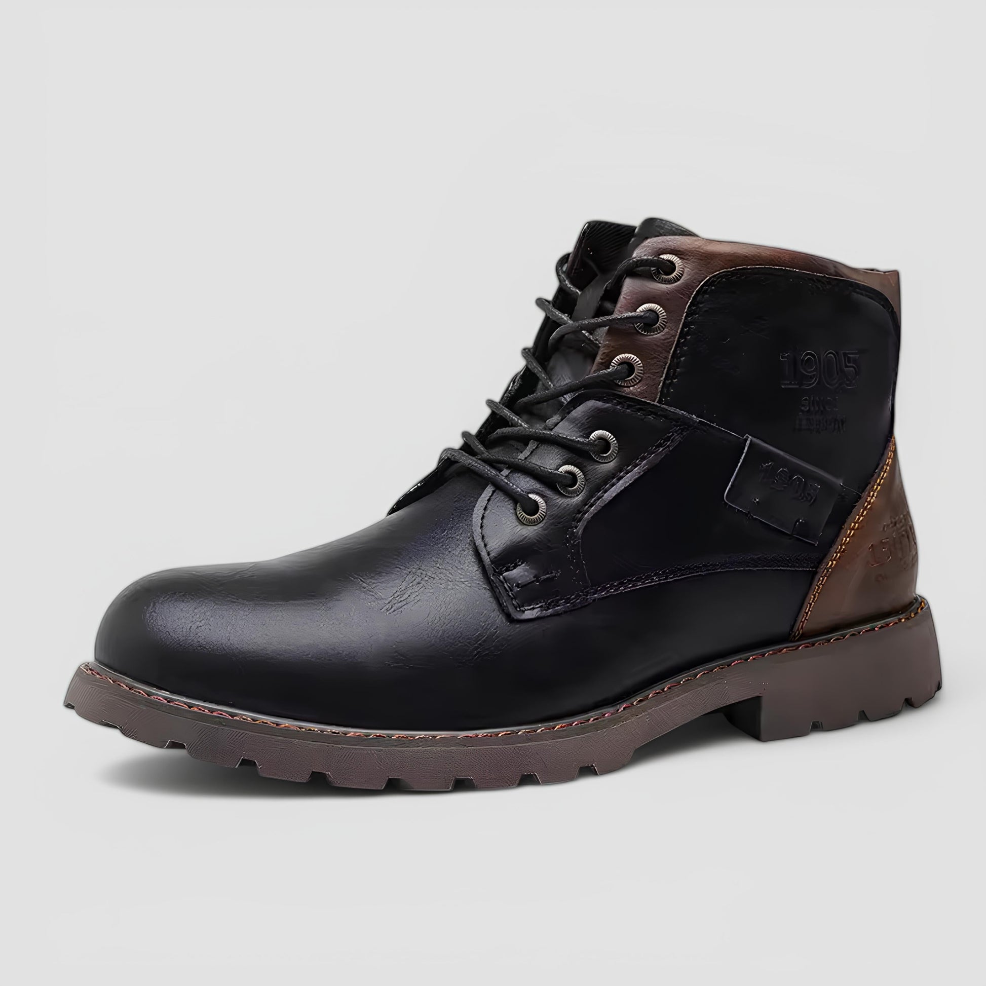 Men's - Boots - Leather - Sleek Design