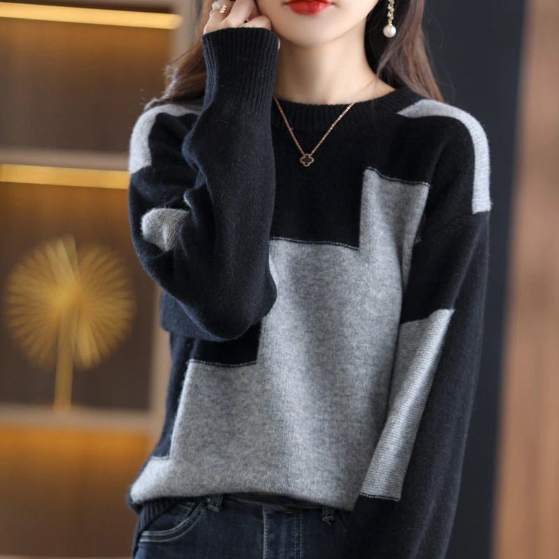 Knitted casual jumper - Ladies Cosy knitted jumper