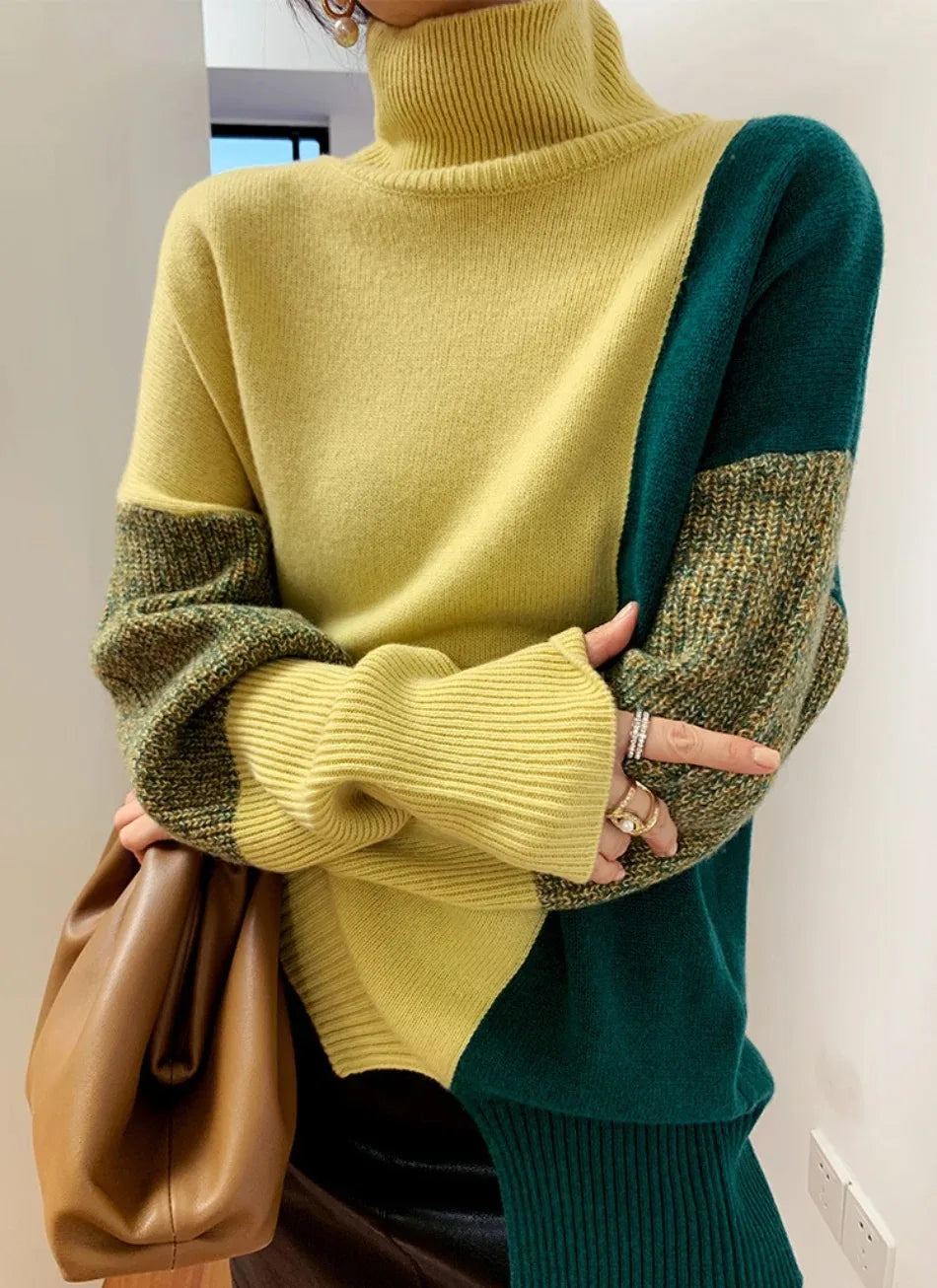 Patchwork jumper