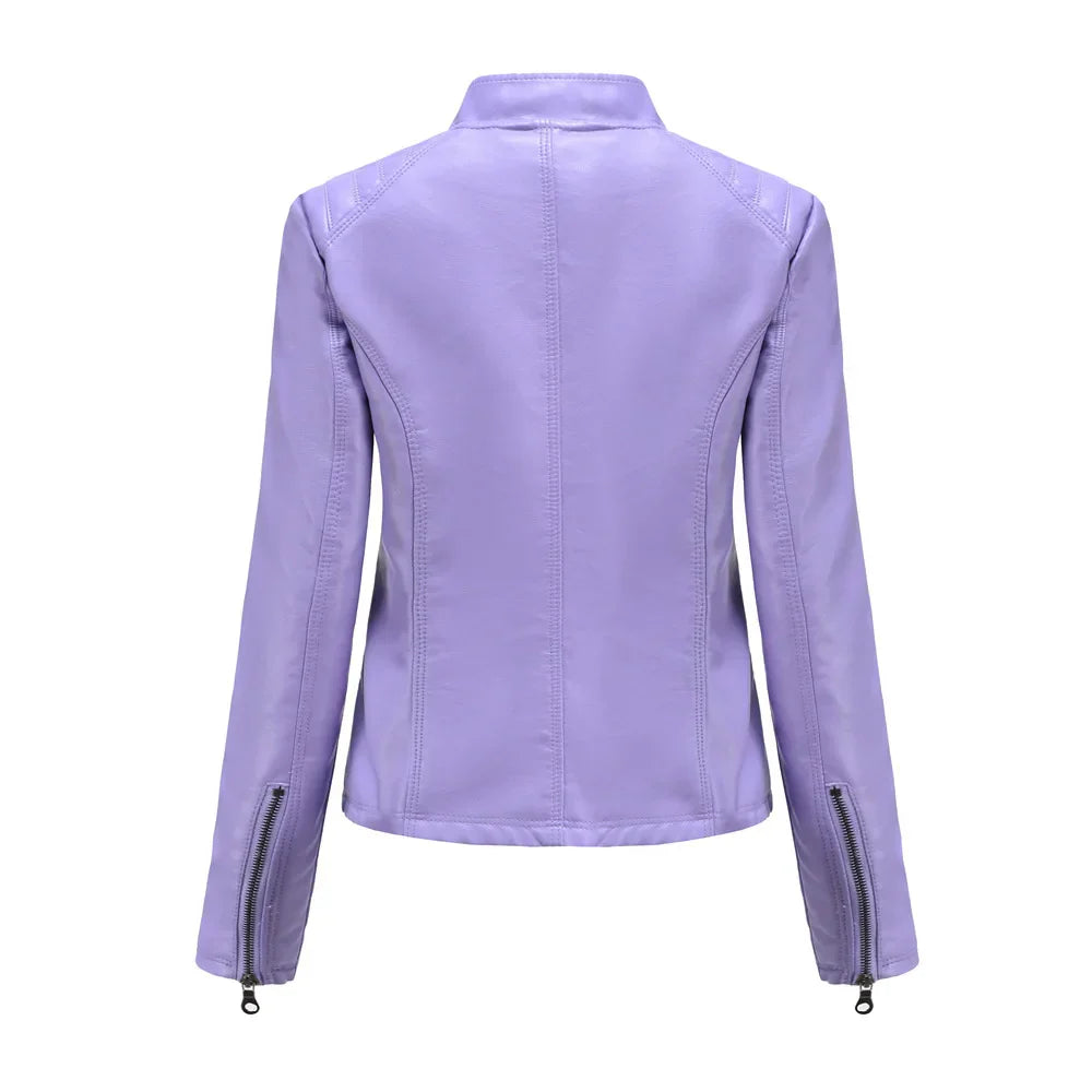 Fashionable Leather Jacket For Women