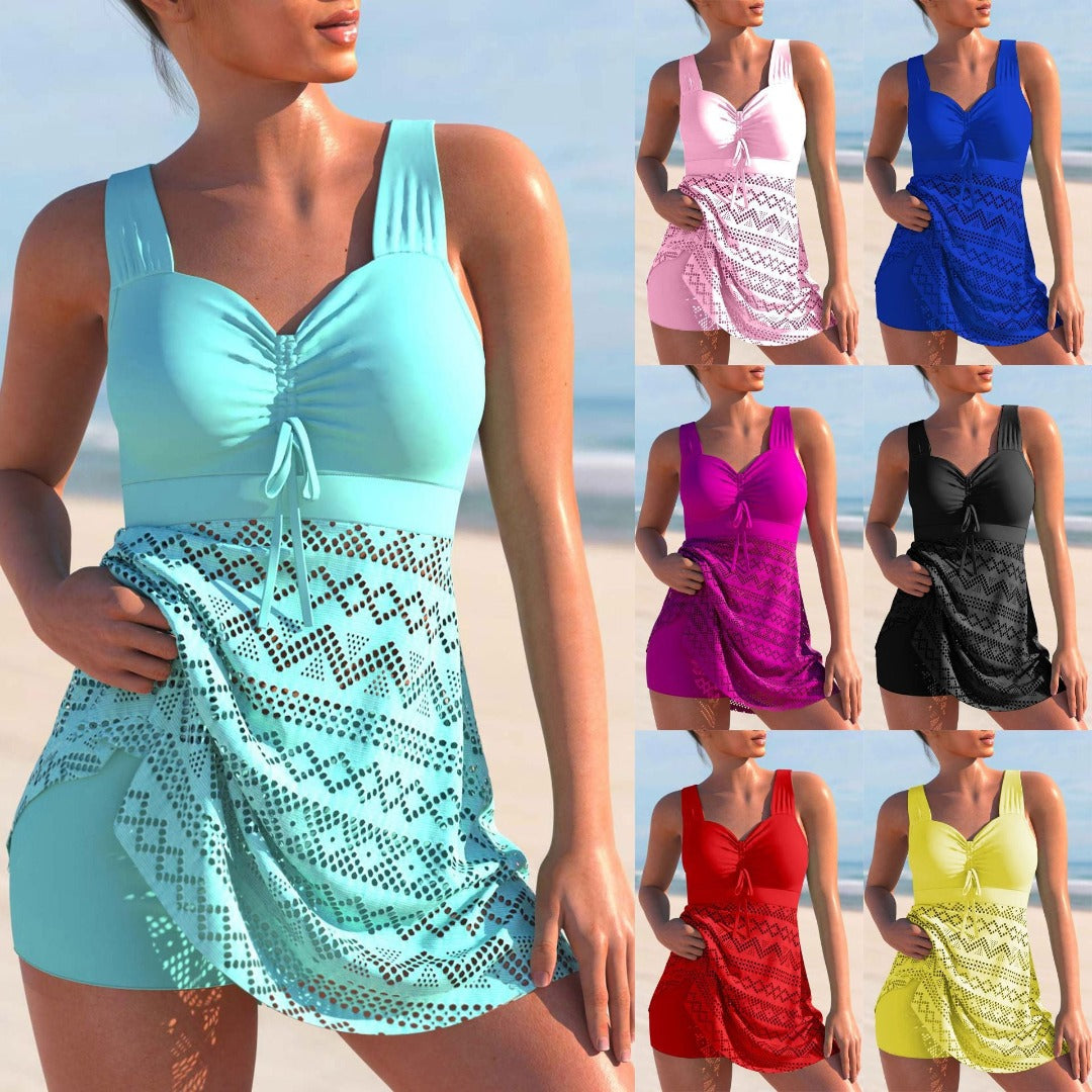 Sem | Light coloured padded tankini set