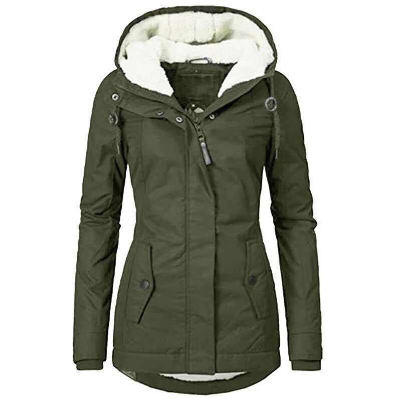 Wind and waterproof weather protection for women