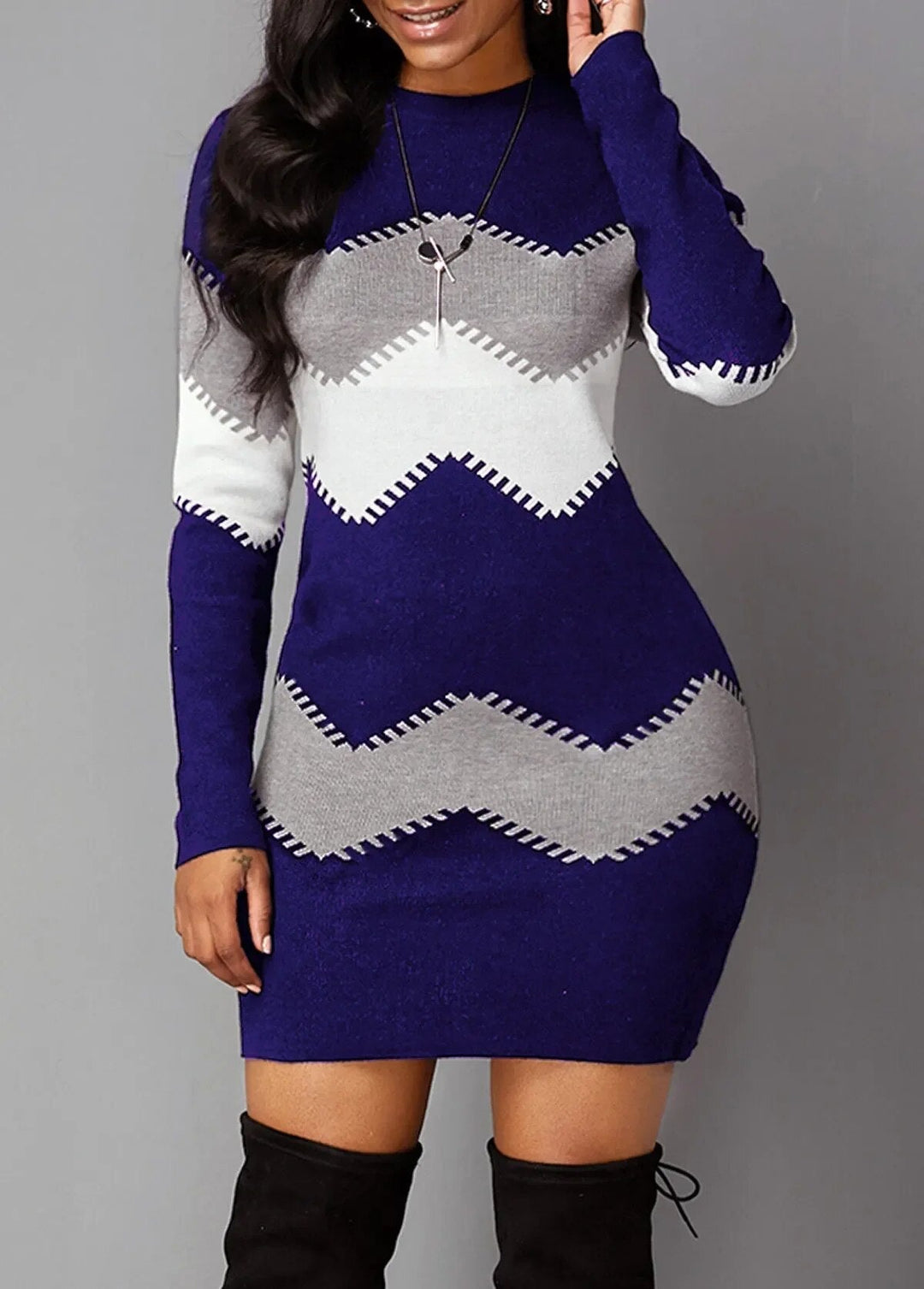 Women's dress Long sleeve dress