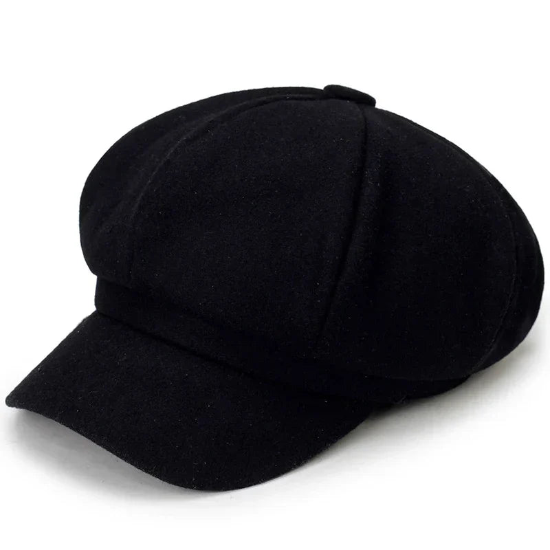 Unisex - Stylish Beret - Warm Wool Blend - Trendy Winter Accessory