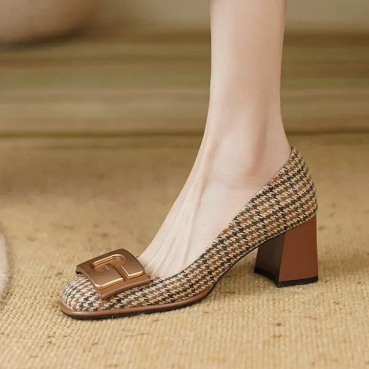 Women's - Pump Shoes - Joyful Sprinkle Design - Stylish and Comfortable Footwear for Everyday Wear