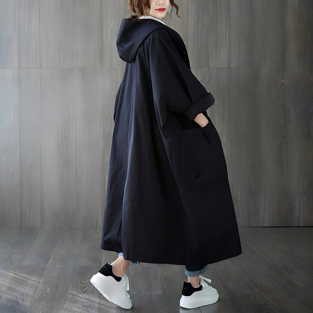 Timeless elegance Oversized trench coat