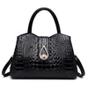 Ladies luxury handbag with brand flair