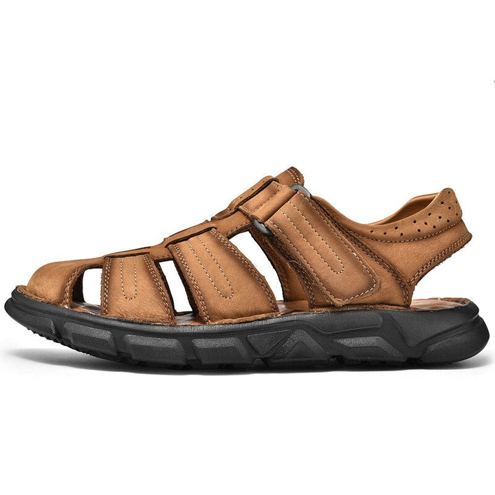 Comfortable leather sandals