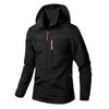 Men's jacket Waterproof hooded jacket - Windbreaker Elasticated coat for men