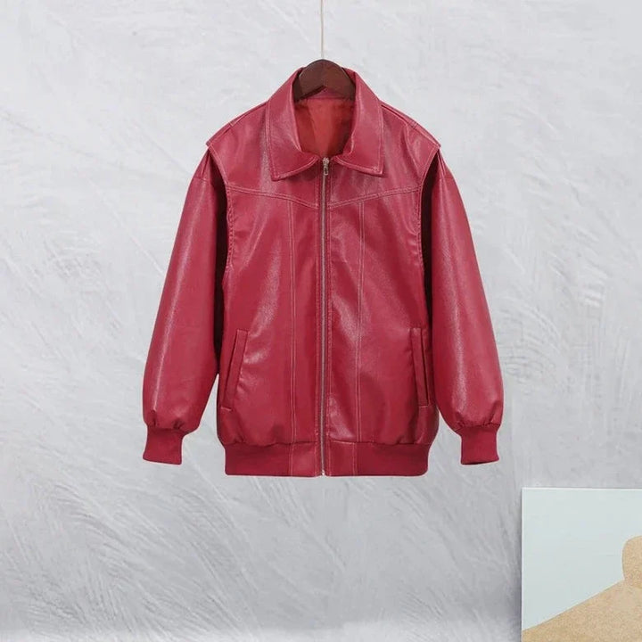 Fashion leather jacket