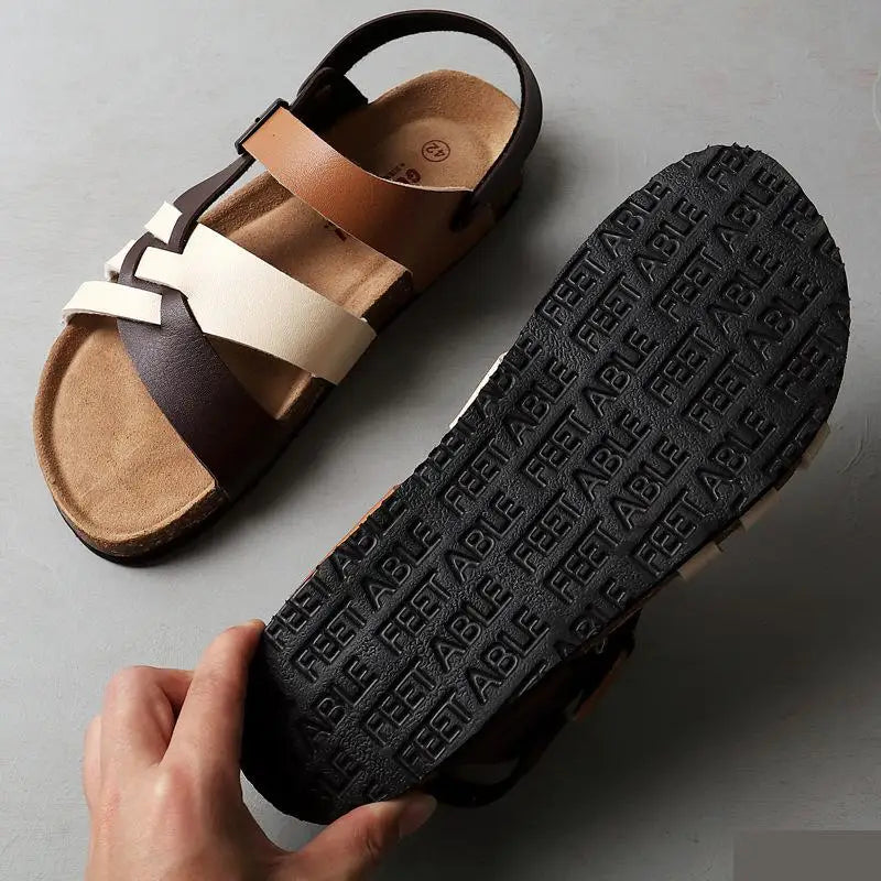 DAMINA™- Leather sandals