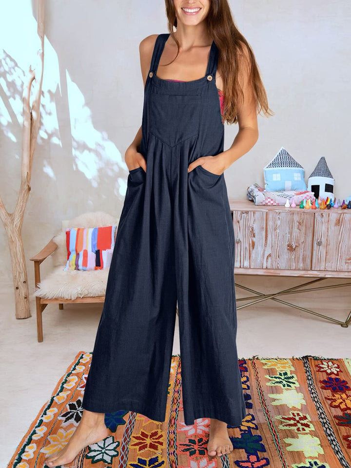 Sleeveless jumpsuit for women