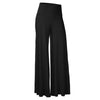 Ladies wide leg trousers 2022 with high waist and button fly