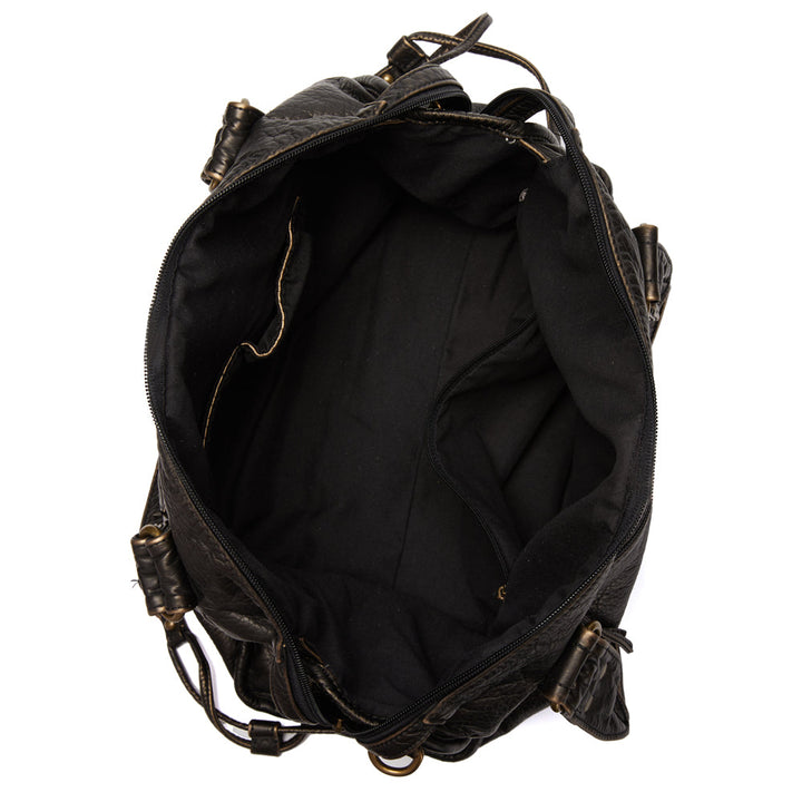 Women's - Black Handbag for School - Stylish & Practical Design - Perfect for Everyday Use