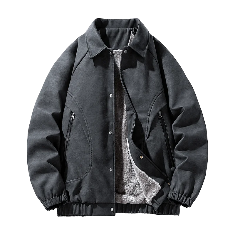 Women's - Bomber Jacket - Soft Fleece - Cosy Style for Everyday Wear - Comfortable Outerwear