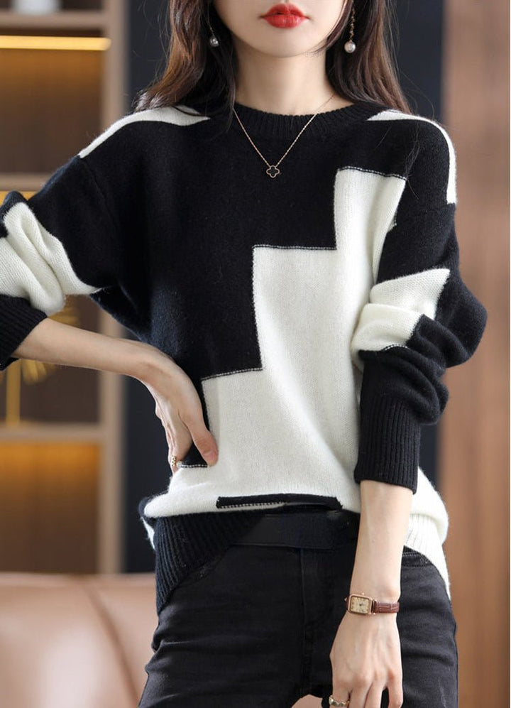 Knitted casual jumper - Ladies Cosy knitted jumper