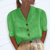 Women's - Stylish Top with Collar and Buttons - Perfect for Chic Looks - Fashionable Casual Wear
