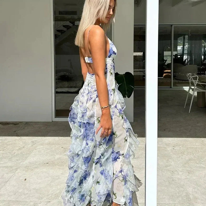 Elegant printed dress