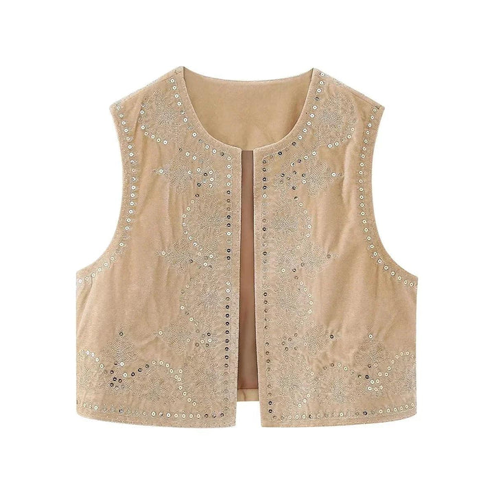 Elegant corduroy vest