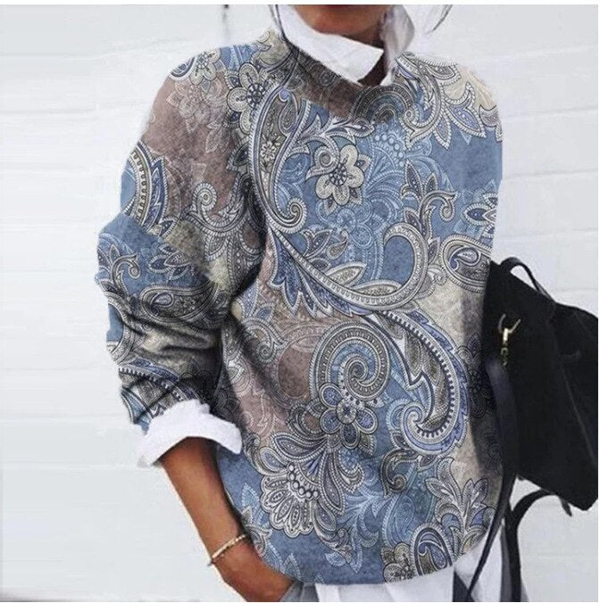 Trendy floral jumper - the symbol of comfort and fashion