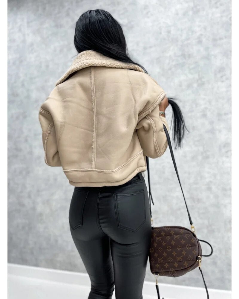 Luxurious leather jacket