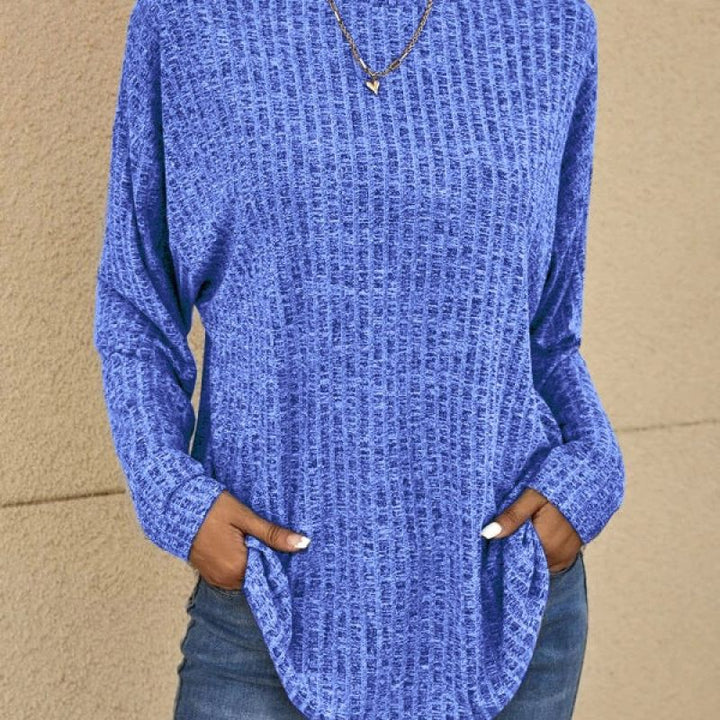 Ladies' long sleeve T-shirt - Loose-fit basic tee