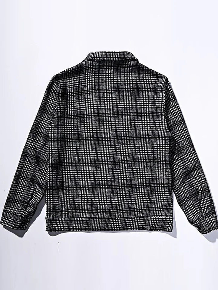 Vintage checked jacket