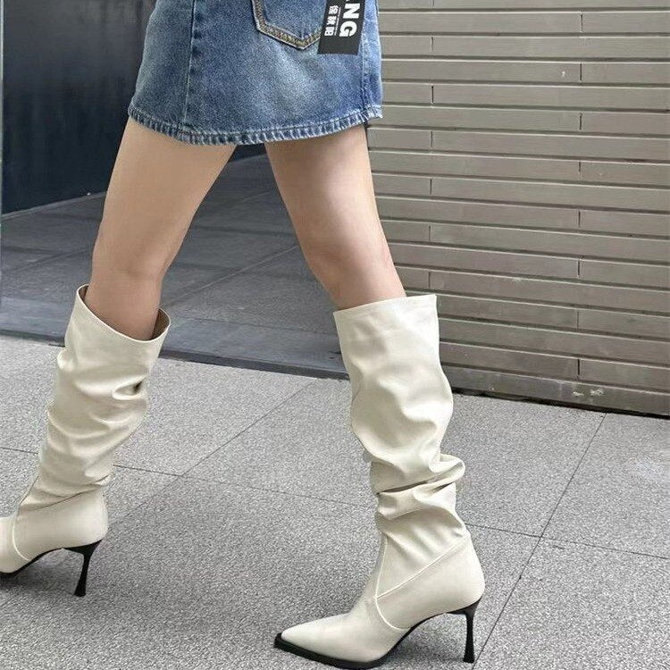 Chic overknee boots