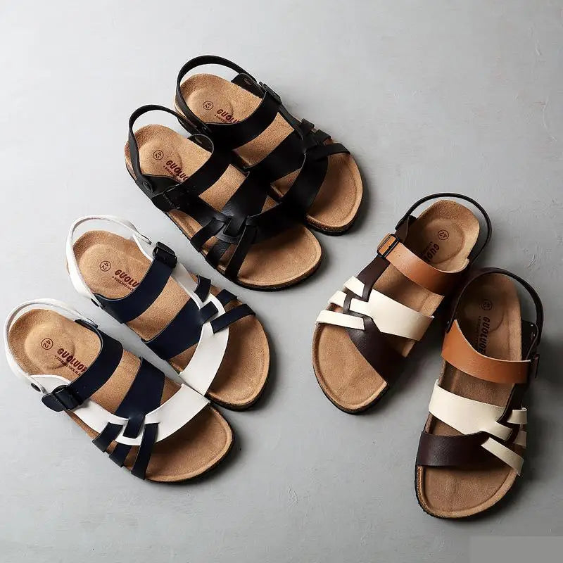 DAMINA™- Leather sandals