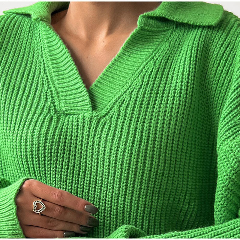 Knitted jumper for women