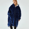 Oversized hooded blanket