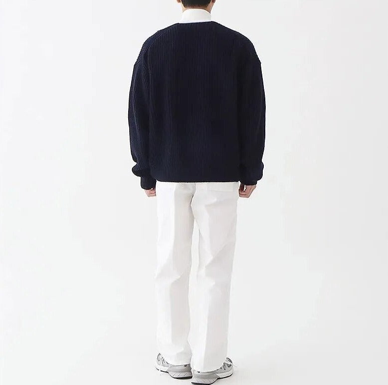 Men's - Zipper Cardigan - Cosy Knit Style - Perfect for Layering