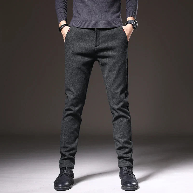 Men's - Pants - Slim Fit - Stretch Fabric - Perfect for Stylish Everyday Wear