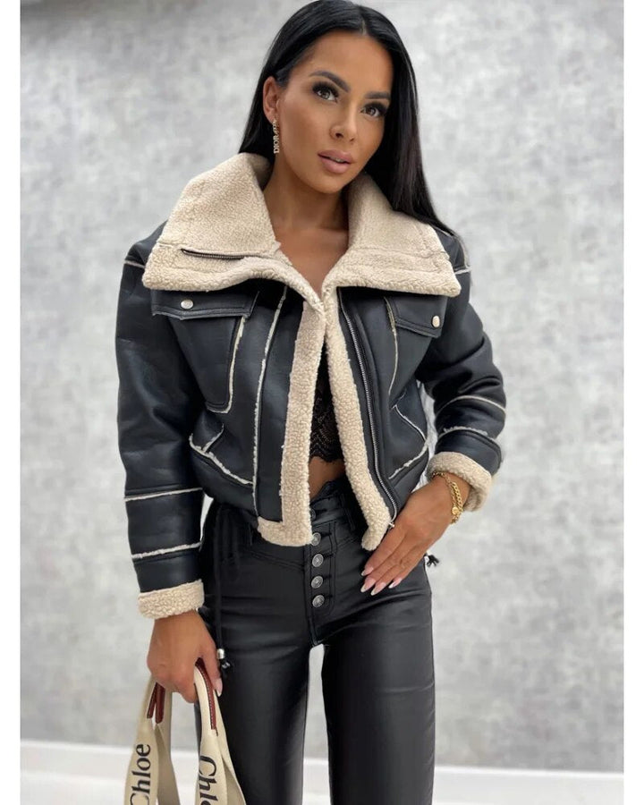 Luxurious leather jacket