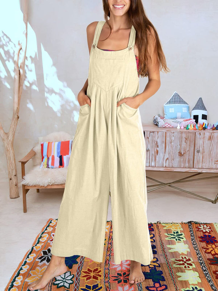 Sleeveless jumpsuit for women