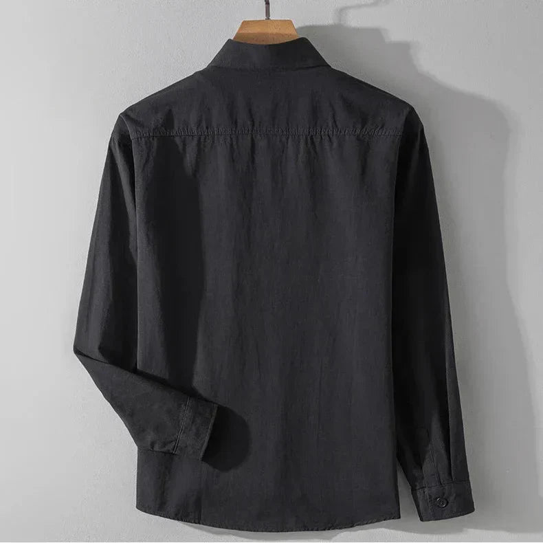 Men's – 100% Cotton Shirt – Classic Fit, Breathable Fabric – Casual Wear