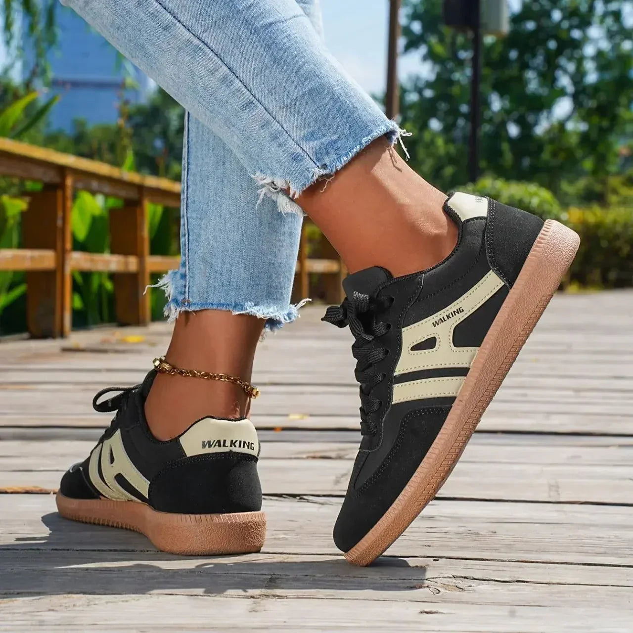 Women's - Comfortable Shoes - Breathable Material - Stylish Design - Supportive Fit for All-Day Comfort