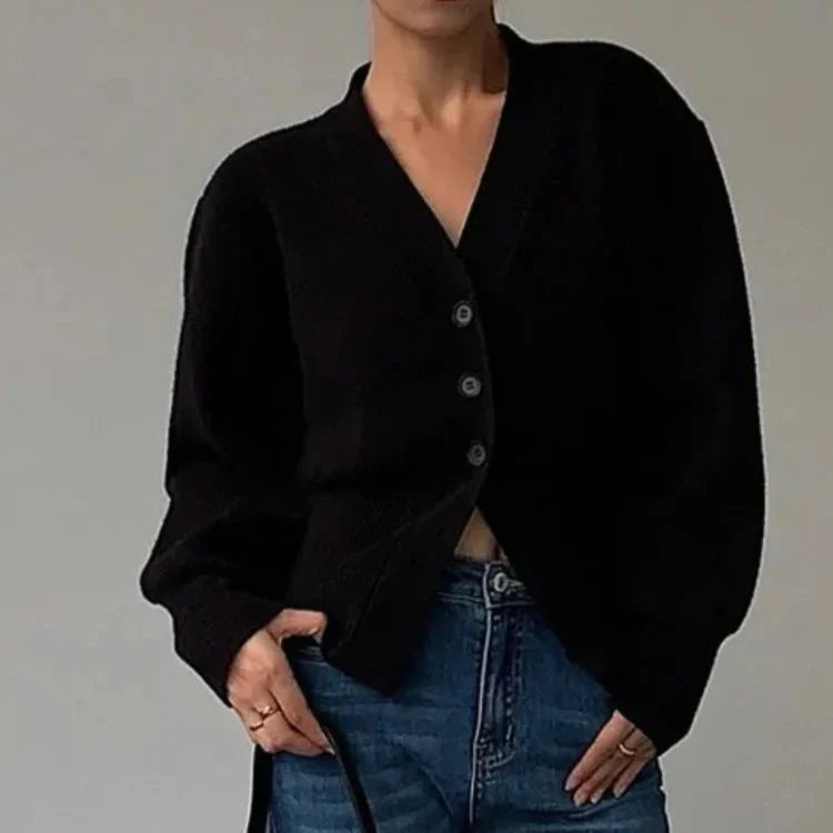 Women's - Cosy Knit Sweater - Soft Fabric - Essential Wardrobe Staple