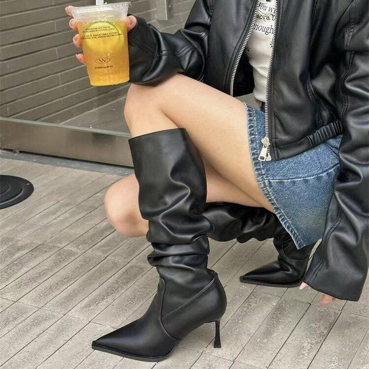 Chic overknee boots