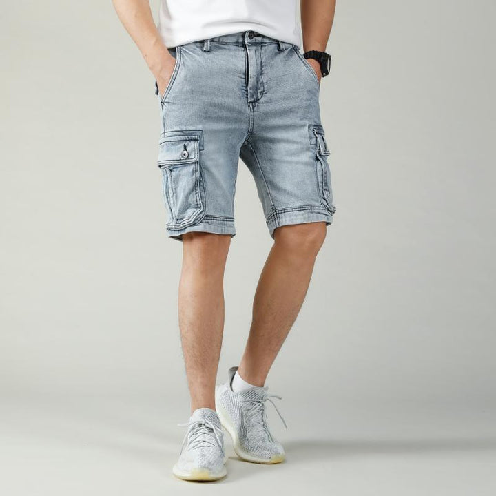 Breathable cargo shorts