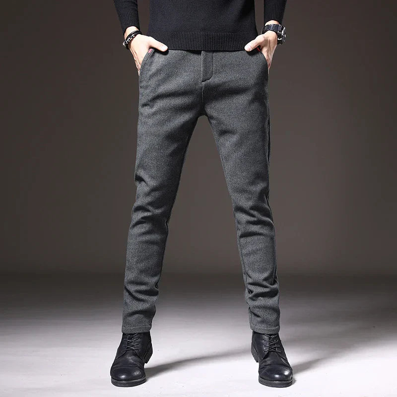 Men's - Pants - Slim Fit - Stretch Fabric - Perfect for Stylish Everyday Wear