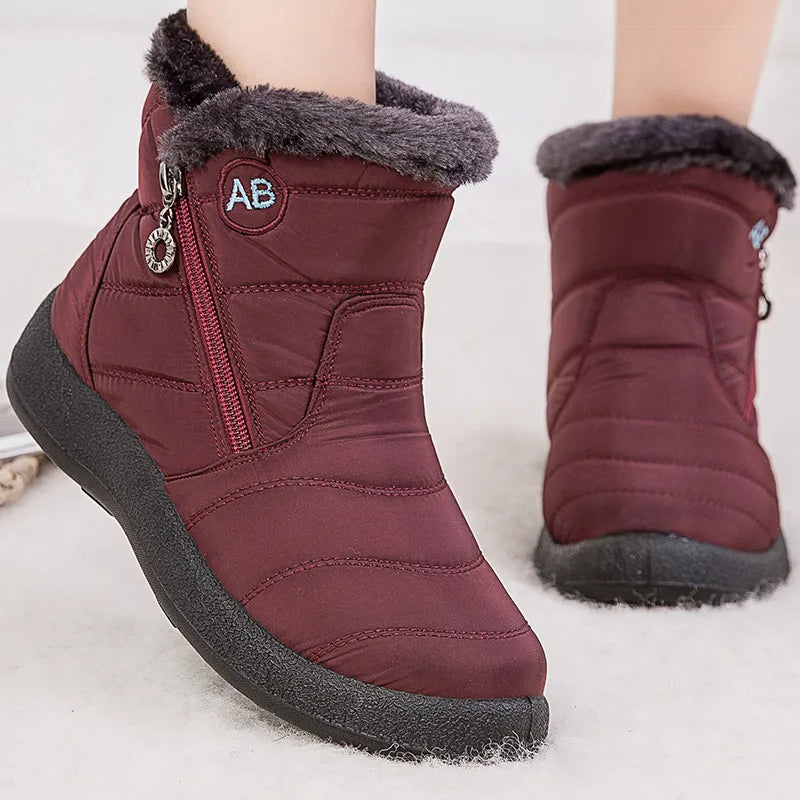 Women's - Winter Snow Boots - Casual Style