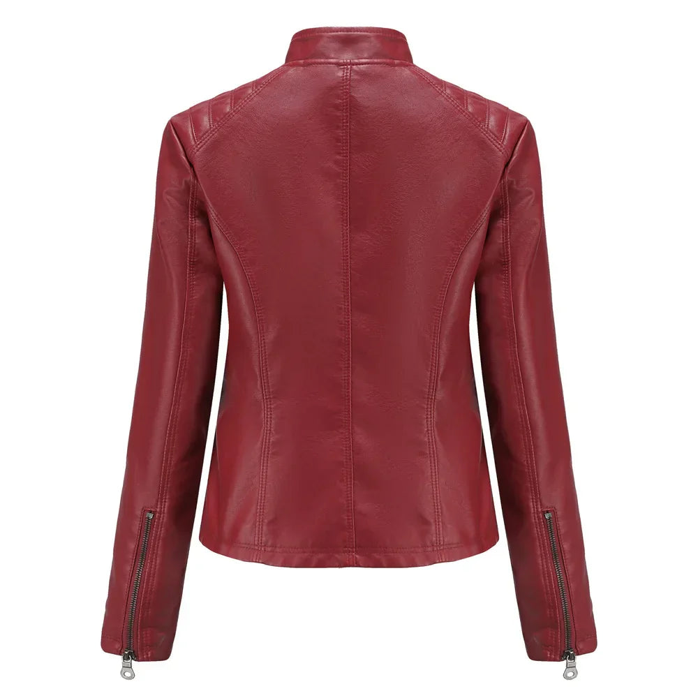 Fashionable Leather Jacket For Women