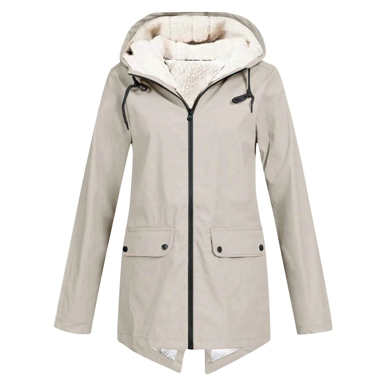 Women's - Windbreaker Jacket - Waterproof - Stylish Outdoor Essential for Rainy Days - Perfect Travel Companion