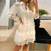 Elegant mini lace dress