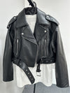 Women's leather jacket